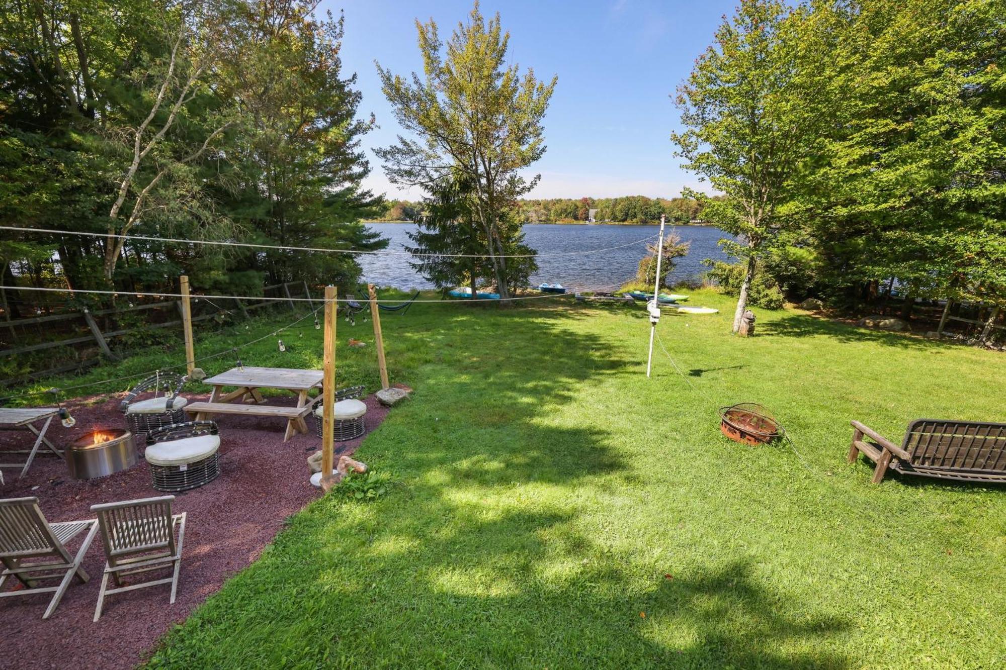 Zen Den - Pocono Lakefront With Hot Tub ! Pocono Summit 외부 사진